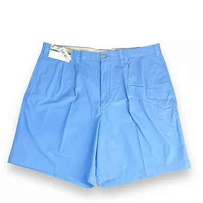 Daniel Cremieux Men’s 40 Lily Blue Greek Cruise Chino Shorts VTG NEW • $23.99