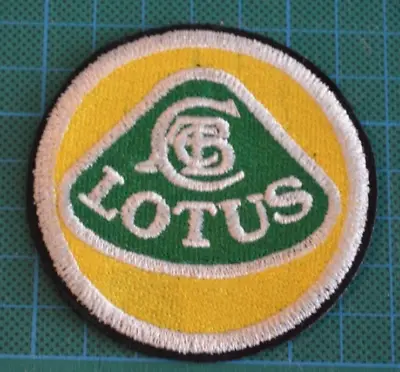 Motorsports Car Racing Patch Sew / Iron On Badge  LOTUS 70mm • £3.75