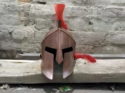 Medieval 300 Spartan Helmet Greek Armor King Leonidas Costume Roman Replica • $186.70