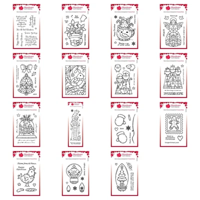 £7.50 • Buy Woodware Festive Christmas Clear Stamps - Francoise Read - DISCOUNT - XMAS 22