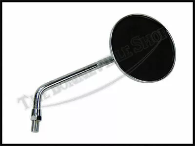 Triumph Bsa Norton Universal Chrome Round Mirror 10mm Left Or Right Pn# Tbs-4159 • $25.01