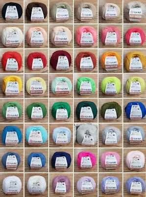 Baby Cotton Knitting Yarn 4ply 50g 50% Cotton 50% Acrylic Yarnart Baby Cotton • £1.79
