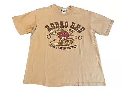 M&M’s World M&M’s Rodeo Roundup Rodeo Red Candy T Shirt Large • $5