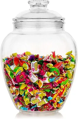 $38.89 • Buy Candy & Cookie Jar With Lid 128 Oz. Premium Acrylic Clear Apothecary Decorative 
