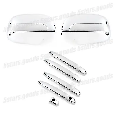 Chrome Side Mirror + Door Handle Covers Molding Trims For 2006-2008 Lexus RX400h • $52