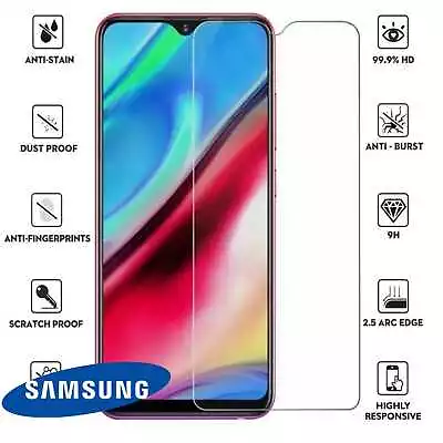 2.5D Screen Protector For Samsung Galaxy  A10/A12/A20E/A20/A40/A30/A50/A70/M10 • £0.99