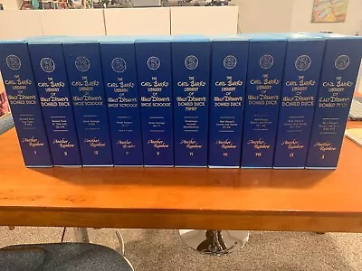 Complete 10 Volumes Of The Carl Barks Library: Walt Disney's Donald Duck +More • $1200