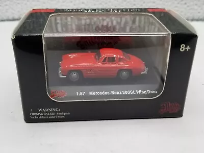 Malibu International HO Scale 1:87 Mercedes Benz 300SL Gullwing Door Red • $5