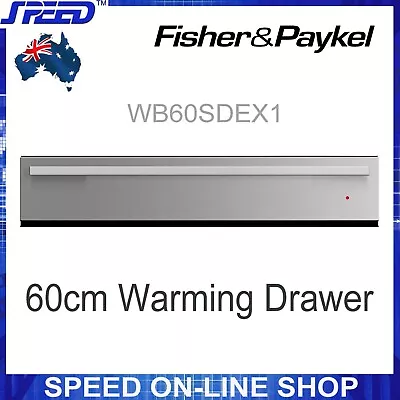 Fisher & Paykel WB60SDEX1  60CM Warming Drawer - Stainless Steel - (EX-Display) • $1099