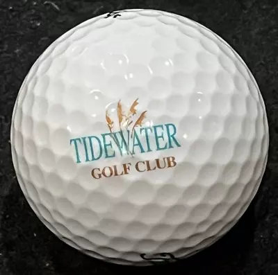 Tidewater Golf Club Logo Golf Ball Myrtle Beach SC Titleist • $8.99