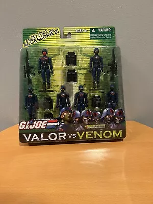 NEW G.I. Joe Valor Vs Venom Cobra Infantry Forces 6 Pack • $100