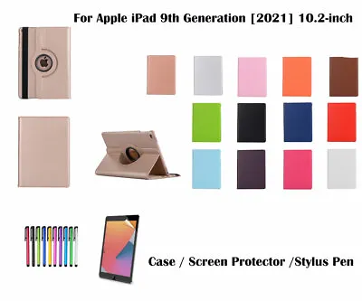 Rotate PU Leather Cover Case For Apple IPad 7th 8th 9th Gen 10.2-inch • $14.55