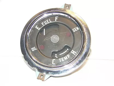 1955 1956 International Fuel Temp Oil Gen Gauge Pod Oem Harvester Truck S Series • $199.98