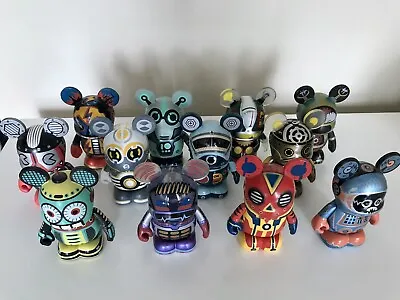 Robot Disney Vinylmation Series 1 Complete Set Of 12 With Cards  • $43.57