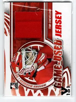 2012-13 ITG Motown Madness Game Used Jersey #M35 Tim Cheveldae/140* 1/1 *#/140 • $24.84