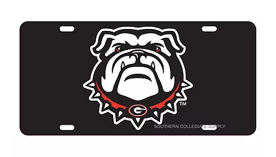 UGA UNIVERSITY OF GEORGIA Black New Dawg License Plate / Car Tag • $24.95