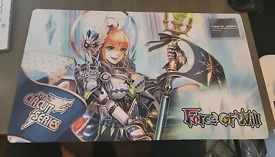 Force Of Will TCG Playmat Perceval Seeker Holy Grail ARG Circuit Series 12 X 24 • $42.66