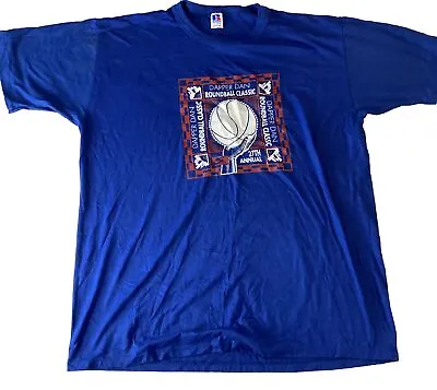 1991 Pittsburgh PA 27th Dapper Dan Roundball Classic Basketball T Shirt Single • $19.99