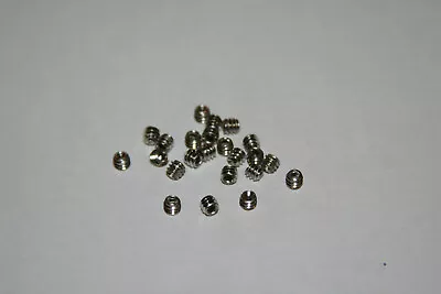 20 Pieces  M3-0.50 X 3mm Thru 16mm  Stainless Socket Set Cup Point Set Screws  • $2.31