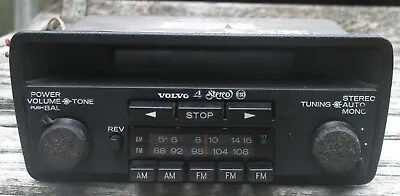 81-82 Volvo 240 Am Fm Stereo Radio Cassette Player 4 Stereo Rx-93q • $209.99