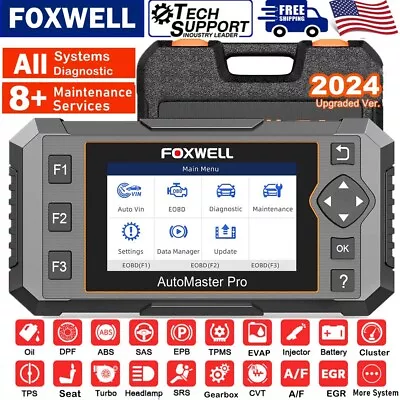 FOXWELL NT624 Elite OBD2 Scanner Automotive All System Diagnostic Car Scan Tool • $209