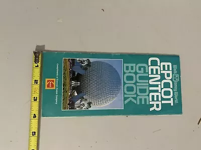 Vtg Original 1983 Epcot Center Walt Disney World Guide Book Booklet Kodak Ox82 • $10.07