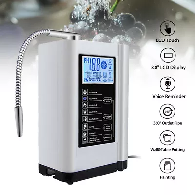 $604.99 • Buy Water Machine Ionizer Purifier Alkaline Acid Water Filter PH 3.5-10.5b #AU