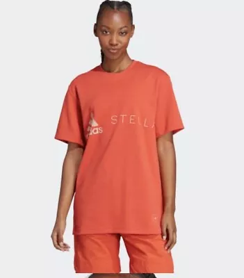 Adidas ASMC Stella McCartney Logo Tee Sz S (HR2221) NWT • $50