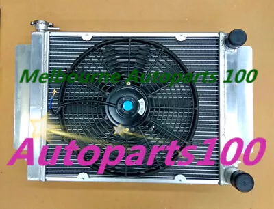 Aluminum Radiator For Mazda RX2 RX3 RX4 RX5 RX7 Without Heater Pipe Manual + Fan • $190