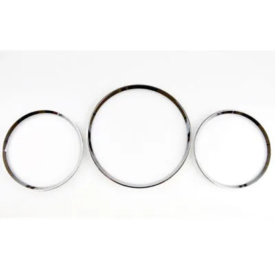 Chrome Dashboard Dial Gauge Ring Set For Mercedes Benz W163 ML Class • $18.99