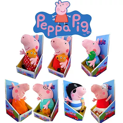 1pc Cute 30cm Peppa Pig Collection Kid Baby Soft Plush Toy Doll Bear Stuffed Toy • $19.99