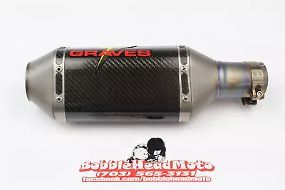 15-24 Yamaha Yzf R1 Graves Exhaust Pipe Muffler Slip On Can Silencer G3 • $449.99