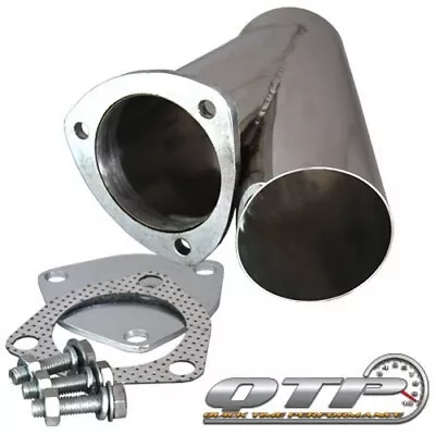 QTP 3.5in Weld-On QTEC Exhaust Cutout Y-Pipe • $77.22