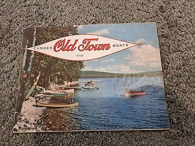 $15 • Buy Vintage 1958 Old Town Canoes & Boats Catalog