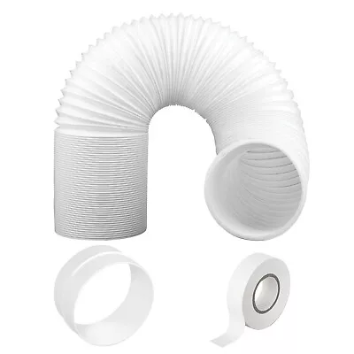 6m Vent Hose PVC Duct 5  Extension For LG Air Conditioner Conditioning • £18.95