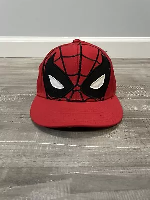 Marvel Spider-Man Spidersense Snapback Hat Tom Holland Red • $14.95