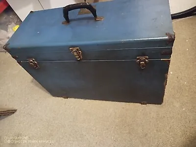 $249 • Buy Huge Vintage Vacuum Tube Caddy Salesman Carrying Case Wood Box With Handle