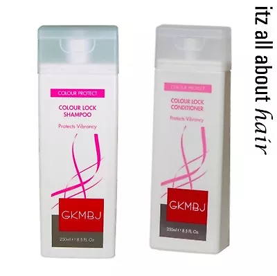 GKMBJ Colour Lock Shampoo & Conditioner 250ml Each Protects Vibrancy • $40