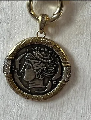 Vintage Coin Pendant Coin Jewelry Ancient Coin Pendant • $20.60