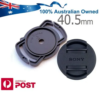 $8.80 • Buy 40.5mm Lens Cap + Anti Lost Holder Sony A6600 A6400 A6100 A6500 A6000 Snap On