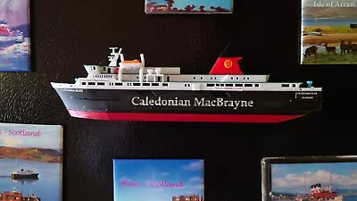£15 • Buy MV Caledonian Isles  3d Printed Fridge Magnet Calmac Model Ferry Ship/boat