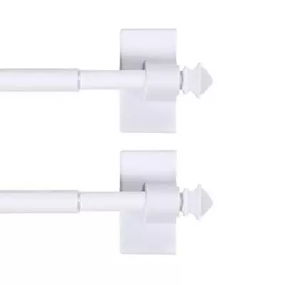 H.VERSAILTEX 2 Pack Magnetic Curtain Rods For Metal Doors Multi-Use Rods For • $32.79