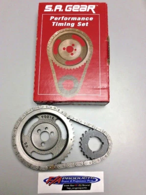 $72 • Buy Small Block Chevy 283 350 Torrington Bearing Roller Timing Set S.A. GEAR 78100T