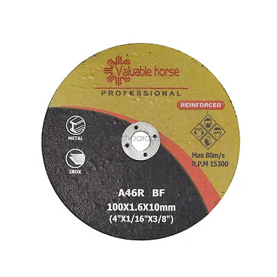 50 Pack - 4  X 1/16  X 3/8  Cut-Off Wheels For Die Grinder Metal Cutting Disc • $25
