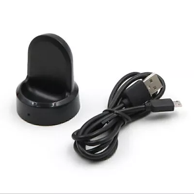 For Samsung Galaxy Gear S2 S3 Smartwatch Wireless Charger Charging Cable Dock V9 • £8.65