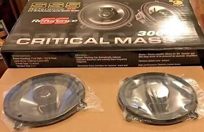 CRITICAL MASS AUDIO SS5 5.25'' SPEAKER FOCAL JL COAXIAL USA Amp BEST CAR ADS PPI • $999