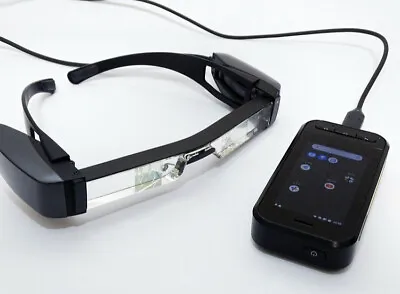 NEW! Epson MOVERIO BT-40S Controller Bundled Model Smart Glasses FullHD • $1070