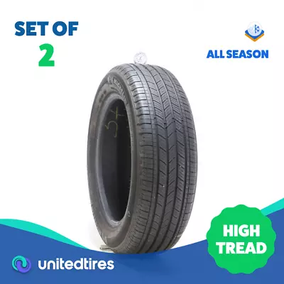 Set Of (2) Used 225/60R18 Michelin Primacy A/S 100H - 8/32 • $112.74