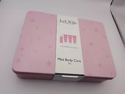 Brand New Rare Sealed Jack Wills Mini Body Care Tin Gift Set • £11.99