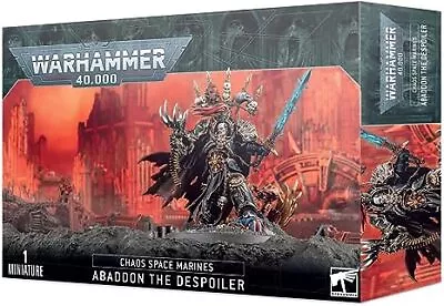 Warhammer 40K: Chaos Space Marines - Abaddon The Despoiler • $59.50